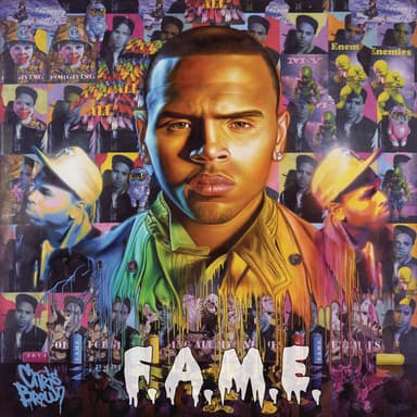 Chris Brown Fame Album Cover